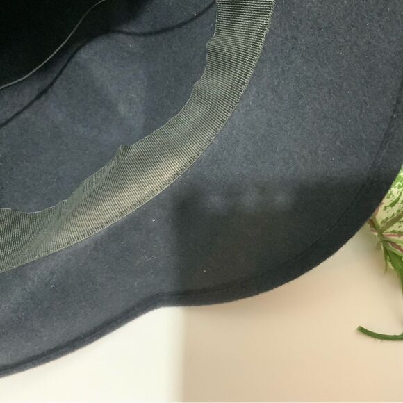 MARZI Firenze Women Black Dark gray Hat Handmade in Italy - Neiman Marcus